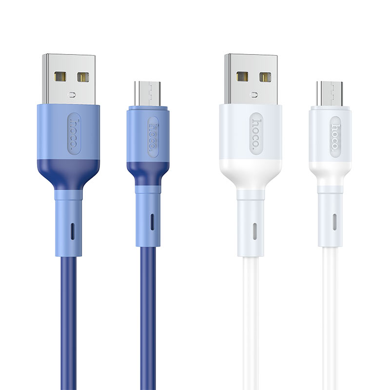 hoco x65 prime charging data cable for micro usb colors