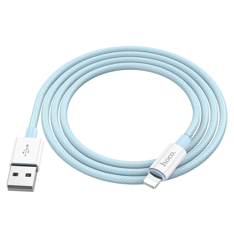 hoco x68 true color charging data cable for lightning wire