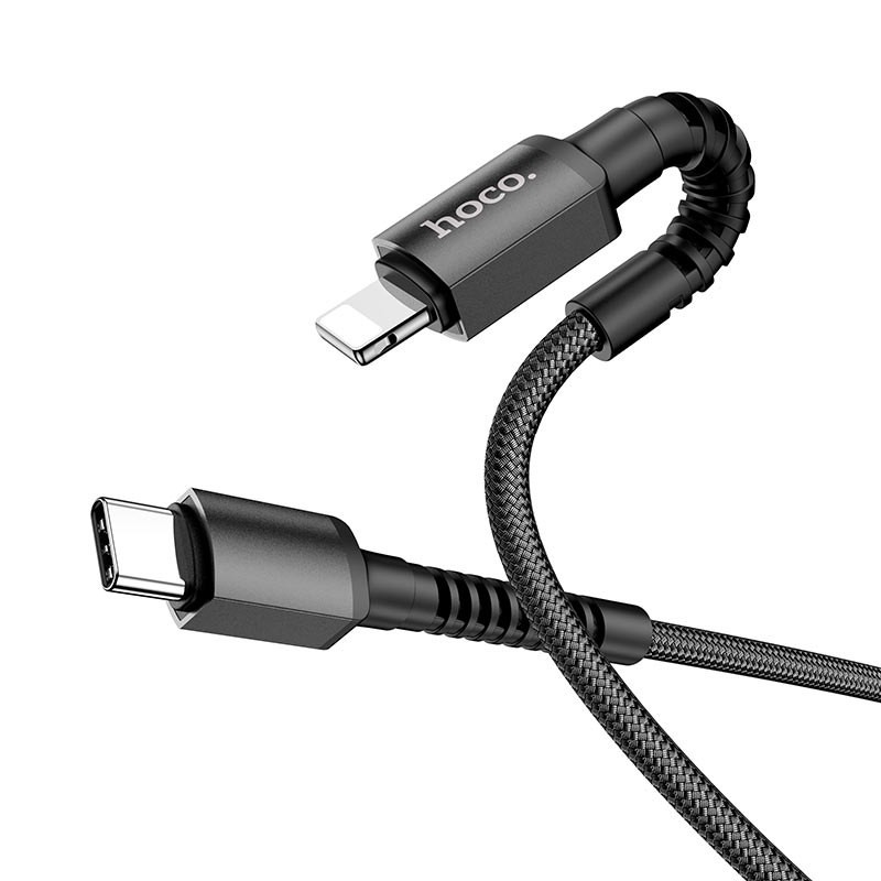 hoco x71 especial pd charging data cable type c to lightning