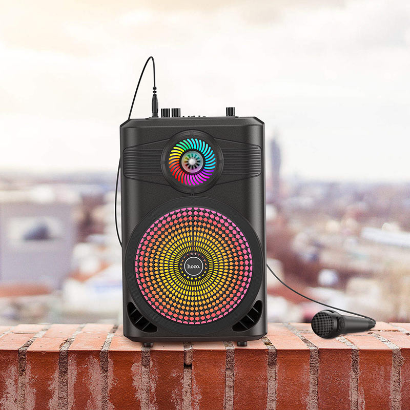 hoco bs46 mature outdoor bt speaker colorful