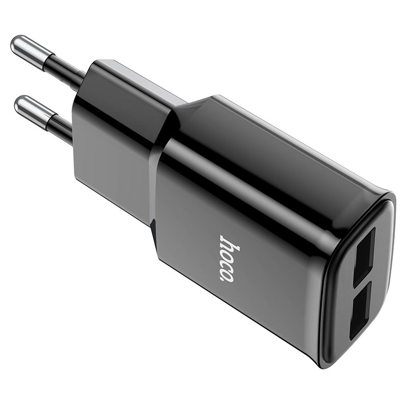 hoco c88a star round dual port wall charger eu