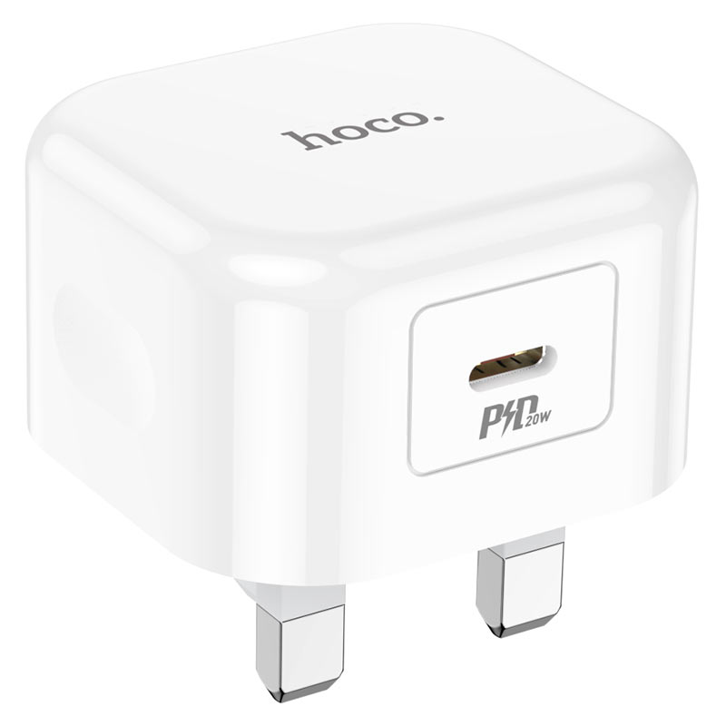 hoco c91b founder pd20w wall charger uk port