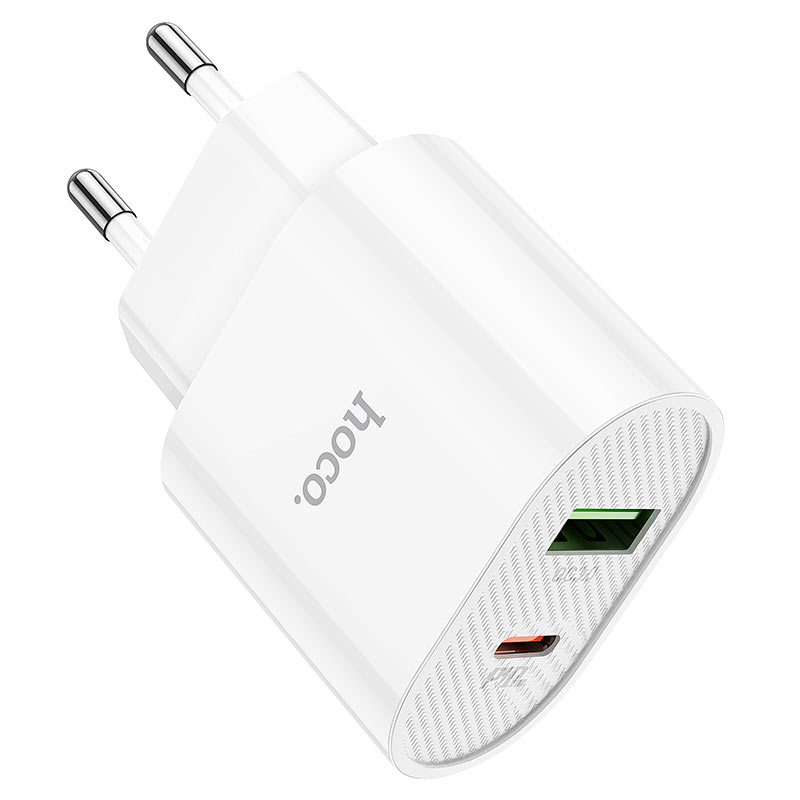 hoco c95a lineal pd20w qc3 wall charger eu ports