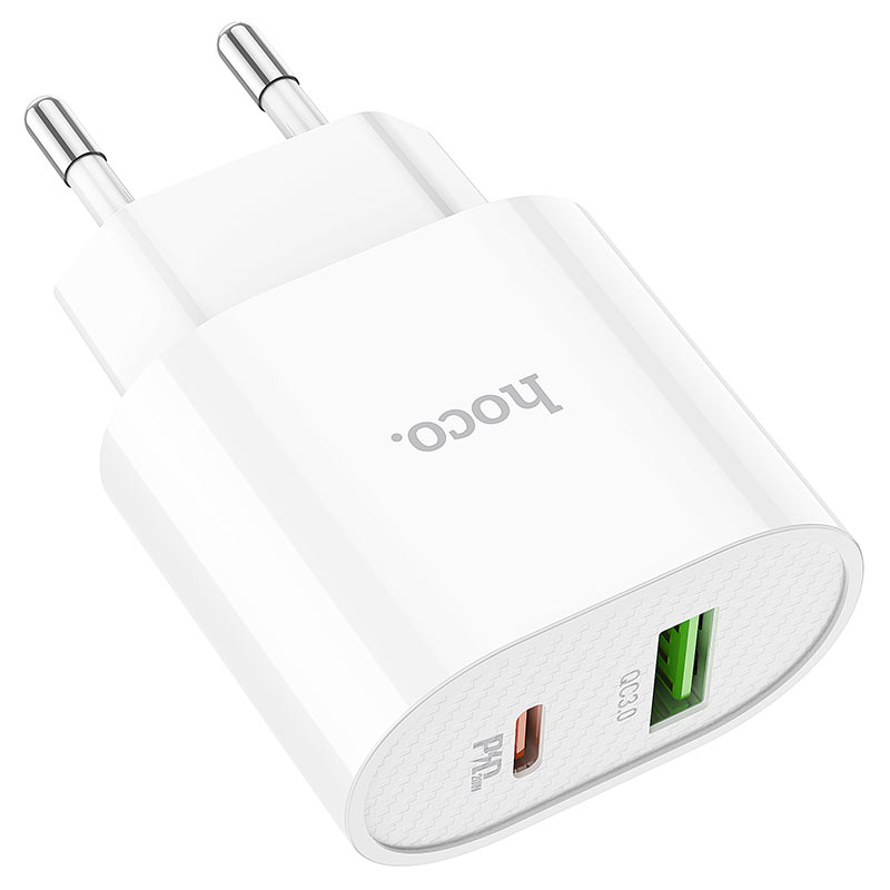 hoco c95a lineal pd20w qc3 wall charger eu