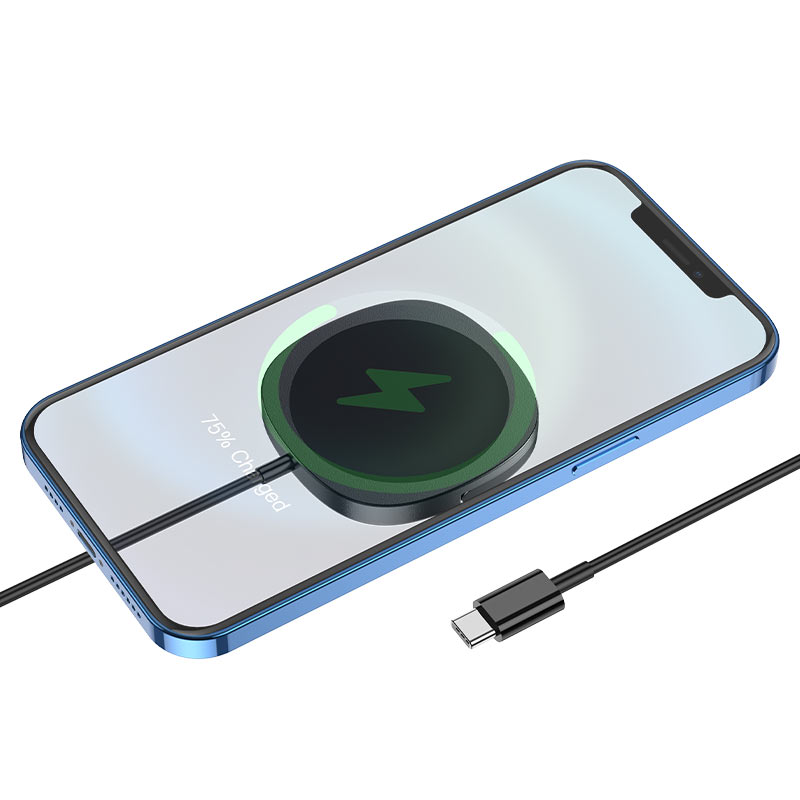 hoco cw35 core magnetic holder wireless fast charger