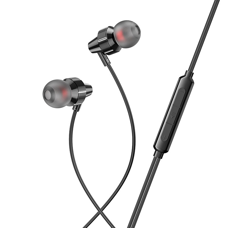 hoco m90 delight wire controlled earphones with microphone remote