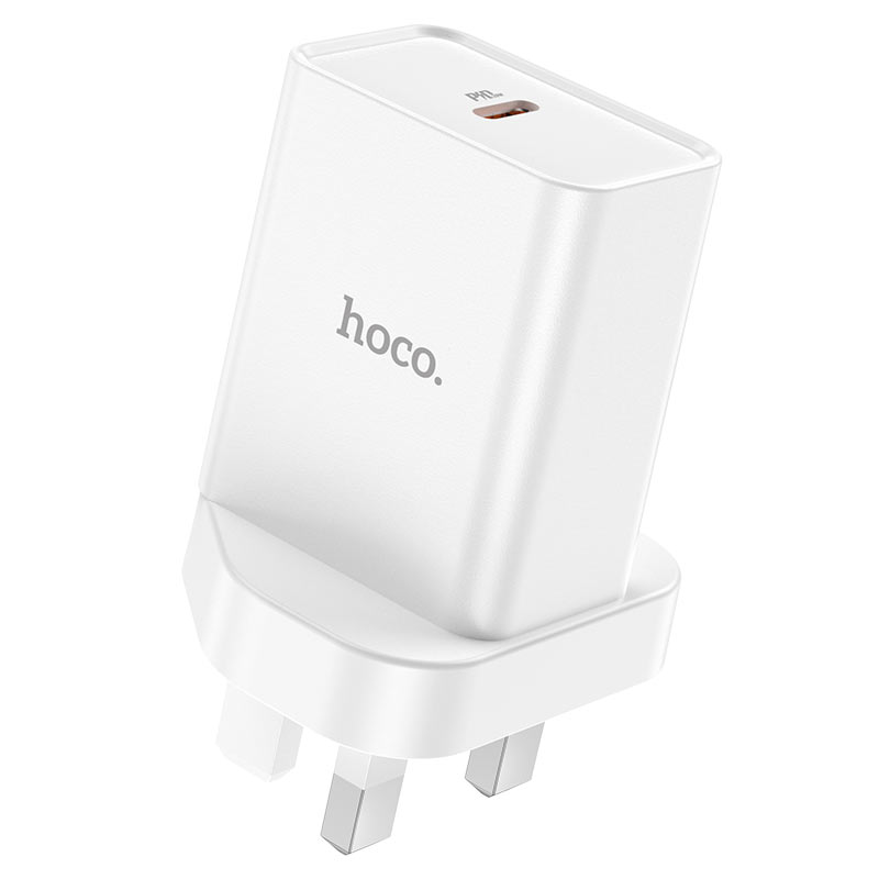 hoco nk6 rise single port pd20w wall charger uk