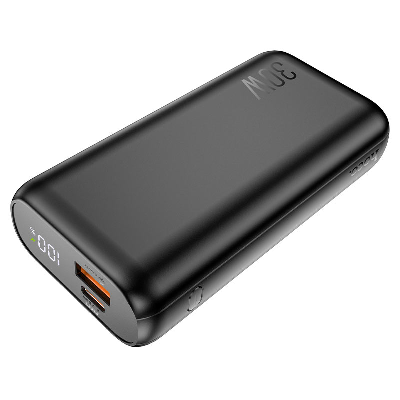 hoco q5 aegis 30w fully compatible power bank 10000mah ports