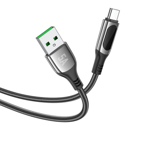 hoco selected s51 5a extreme fast charging data cable for type c connectors