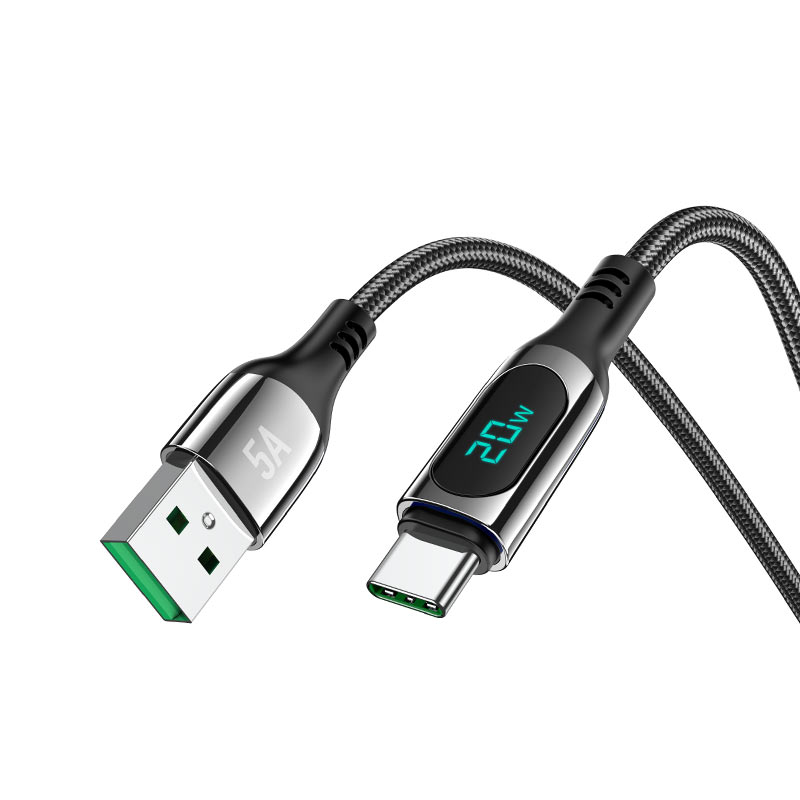 hoco selected s51 5a extreme fast charging data cable for type c