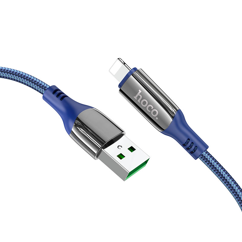 hoco selected s51 extreme charging data cable for lightning tail