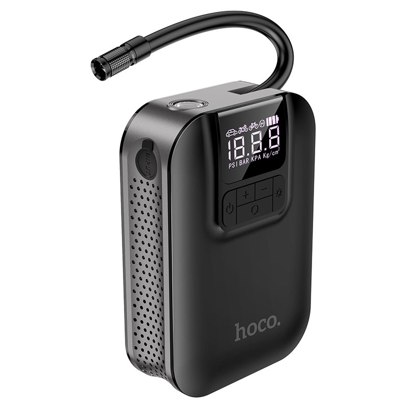 hoco selected s53 breeze portable smart air pump overview