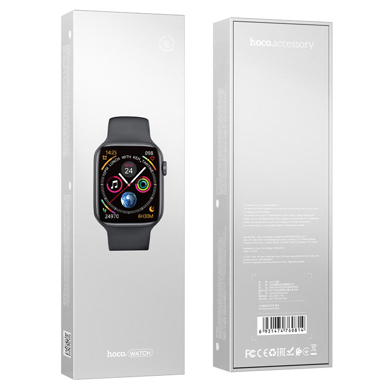 hoco y5 smart watch package