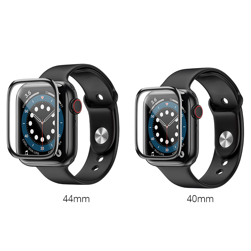 hoco a30 3d hot bending protective film for iwatch 4 5 6 se sizes