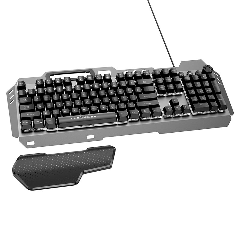 hoco gm12 light and shadow rgb игровая клавиатура и мышь набор английский раскладка