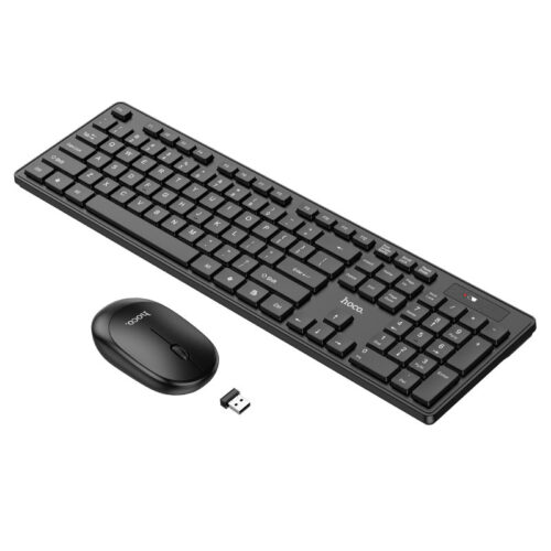 hoco gm17 wireless business keyboard mouse set english