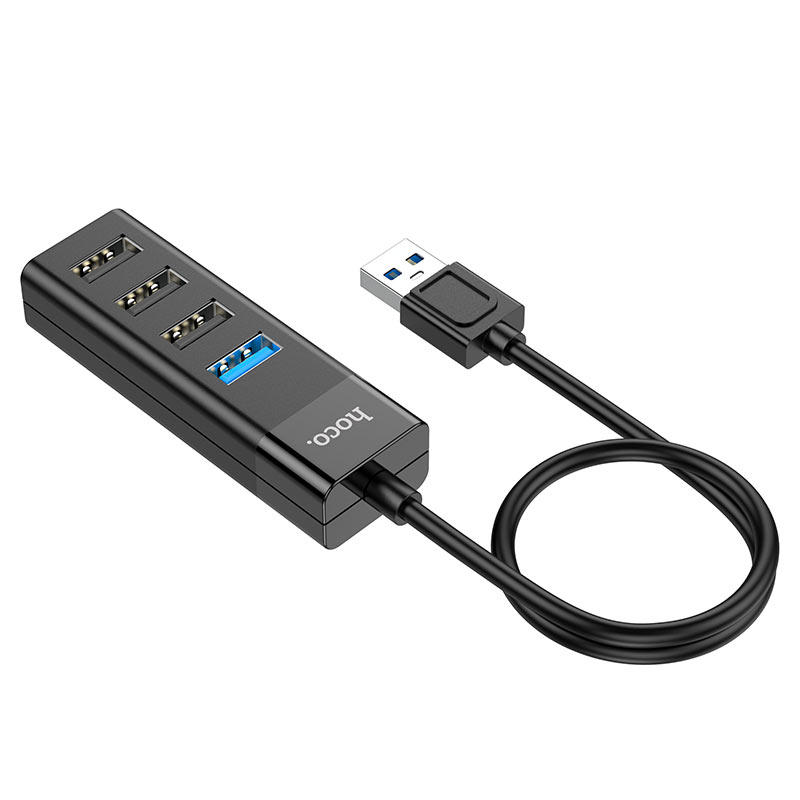 hoco hb25 easy mix 4in1 converter usb to usb3 3xusb2 cable