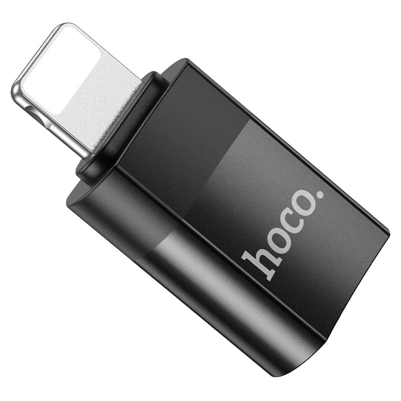 hoco ua17 for lightning male to type c female usb2 adapter for iphone