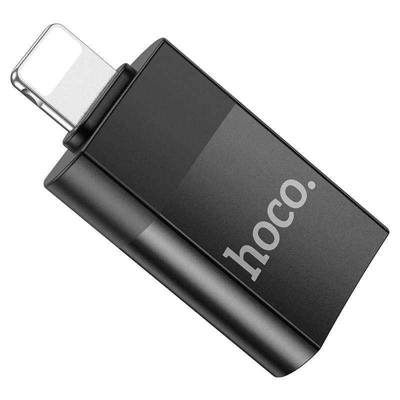 hoco ua17 адаптер для lightning на usb usb2 для iphone