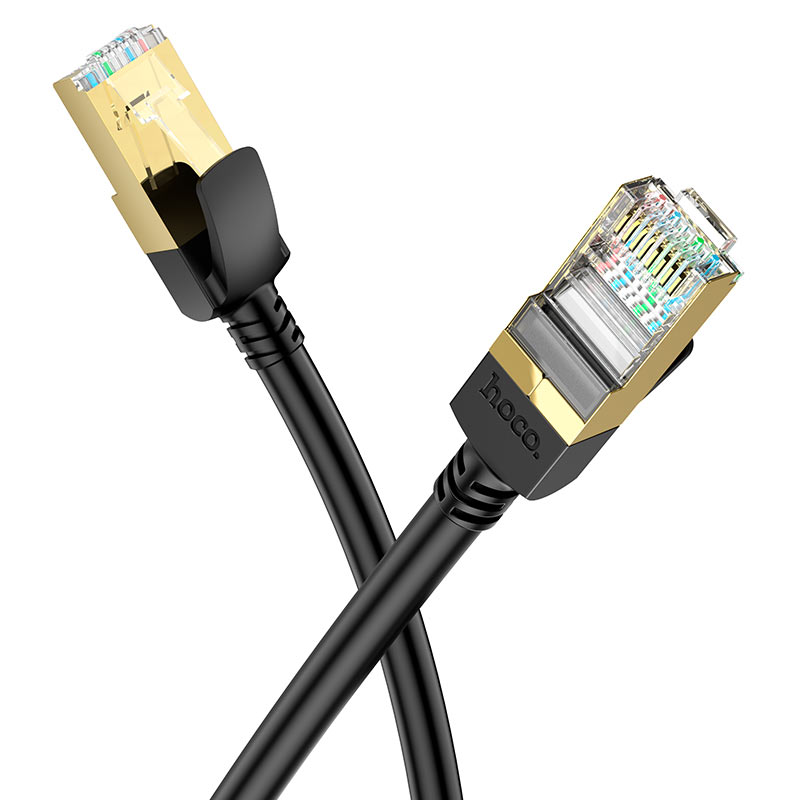 hoco us02 level сетевой кабель для интернета чистая медь гибкий