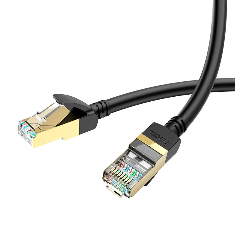 hoco us02 level сетевой кабель для интернета чистая медь