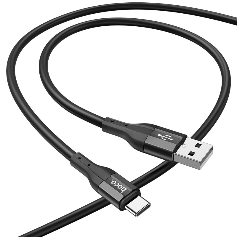hoco x72 creator силиконовый кабель для зарядки и передачи данных usb на type c
