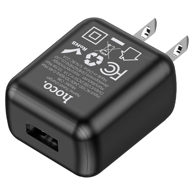hoco c96 single port wall charger us