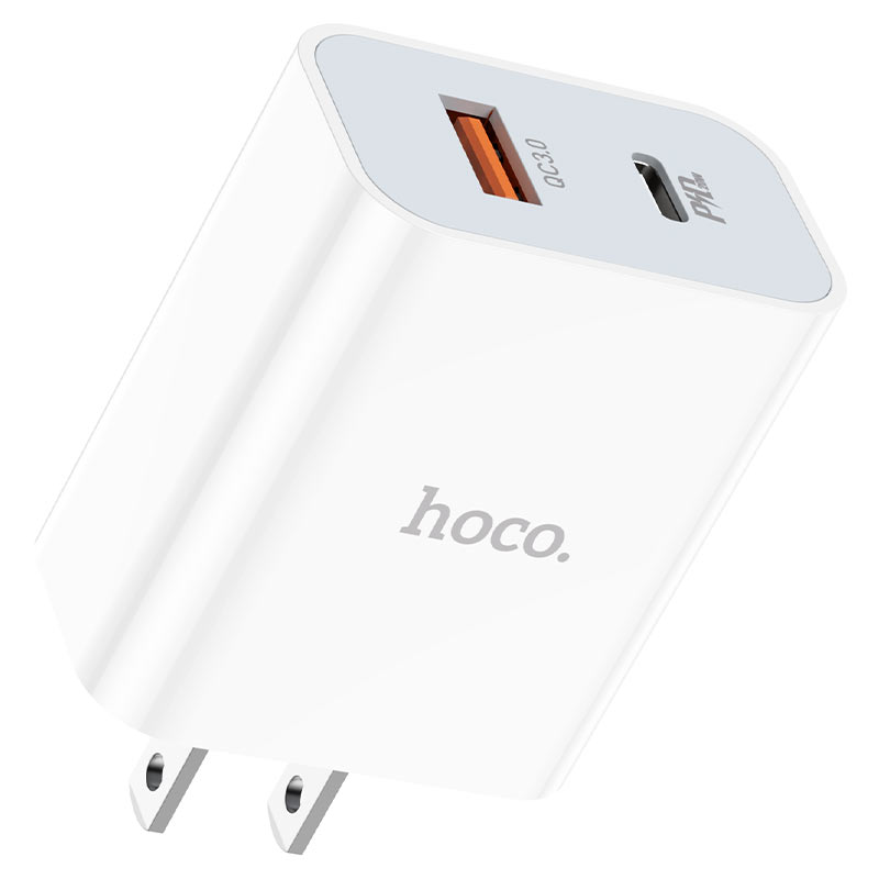 hoco c97 pd20w qc3 wall charger us ports