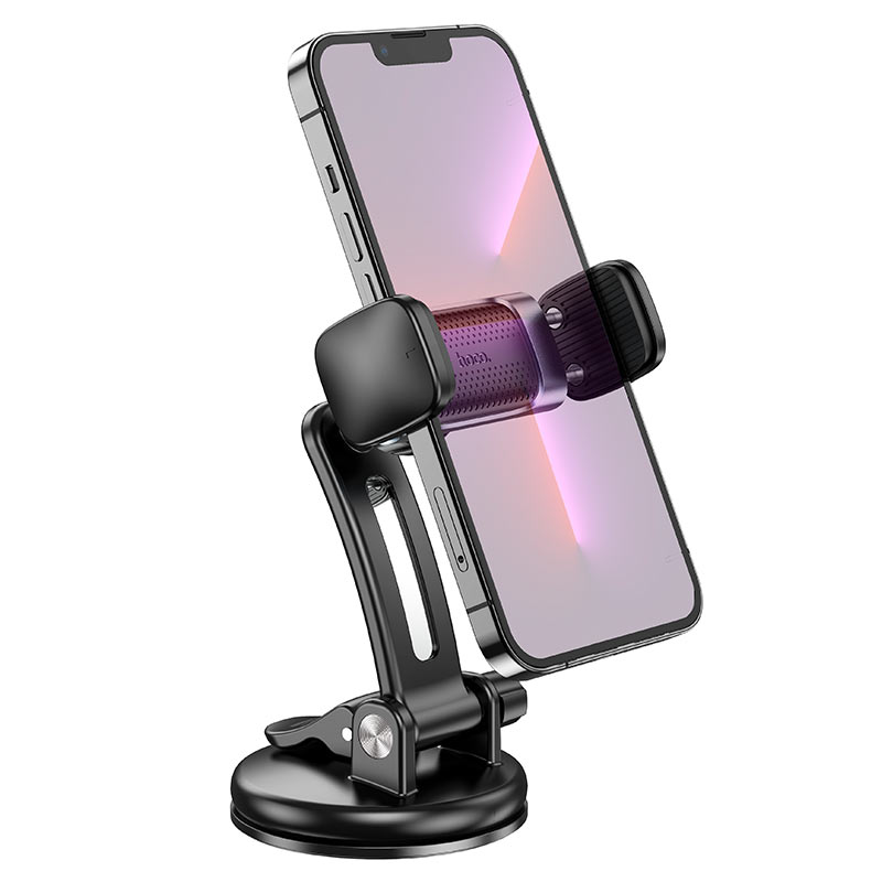 hoco ca111 pull clip suction cup car holder phone