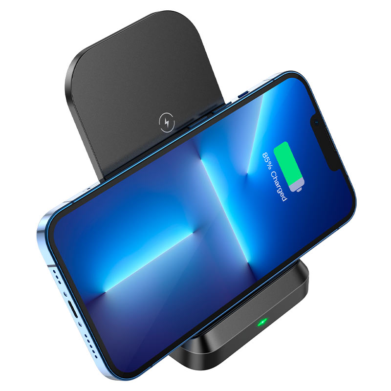 hoco cw38 vertical wireless fast charger charging