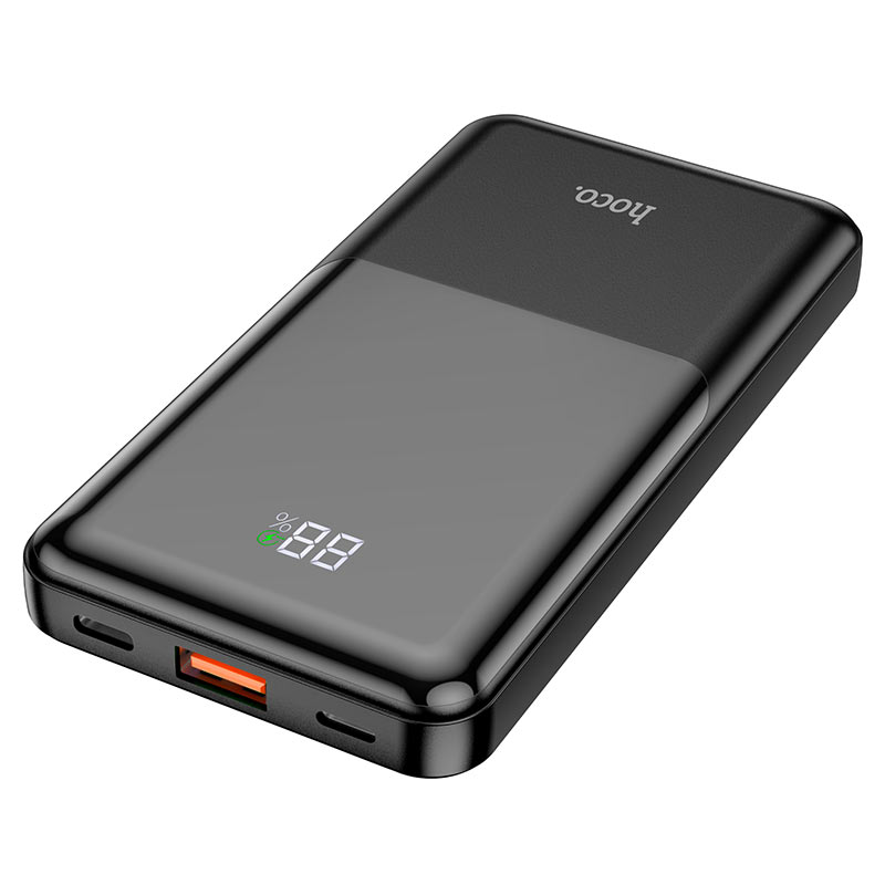 hoco q9 pro shell 22 5wpd20w power bank with cable 10000mah display