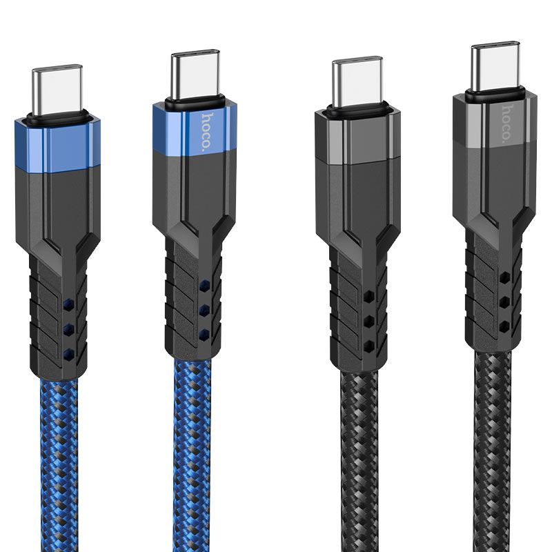 hoco u110 60w charging data cable tc to tc colors