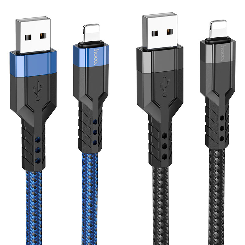 hoco u110 charging data cable usb to ltn colors