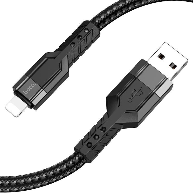 hoco u110 charging data cable usb to ltn