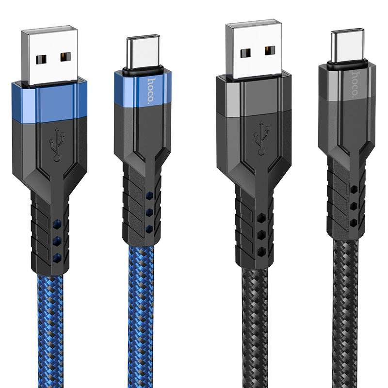 hoco u110 charging data cable usb to tc colors