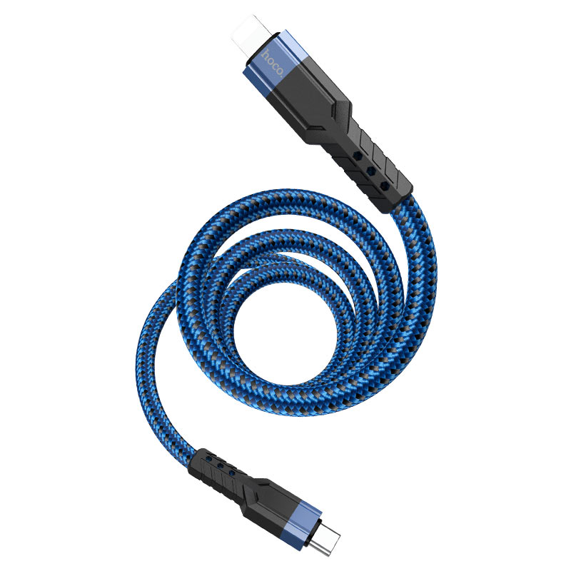 hoco u110 pd charging data cable tc to ltn flexible