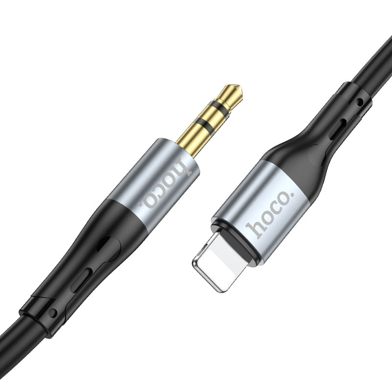 hoco upa22 aux to ltn silicone audio cable