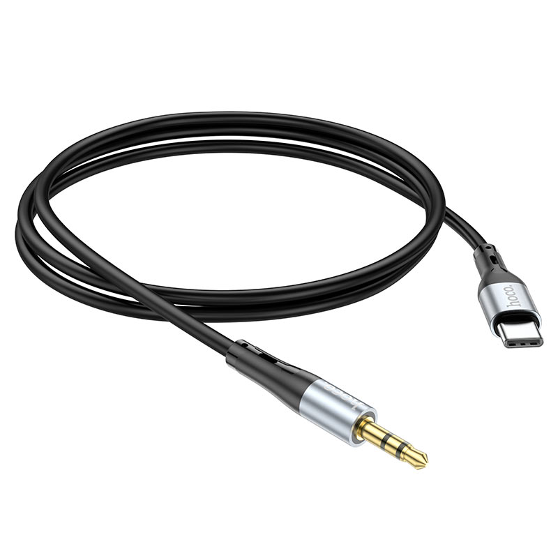 hoco upa22 aux to tc silicone audio cable flexible
