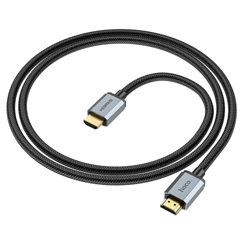 hoco us03 hdmi 2 0 male to male 4k hd data cable 1m
