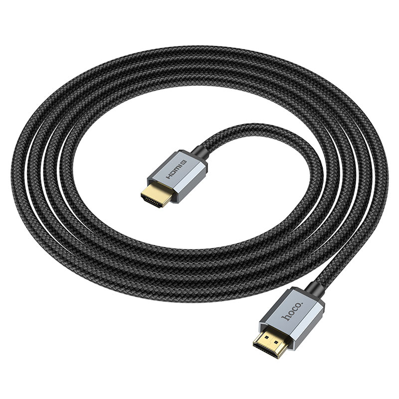 hoco us03 hdmi 2 1 male to male 8k ultra hd data cable 2m