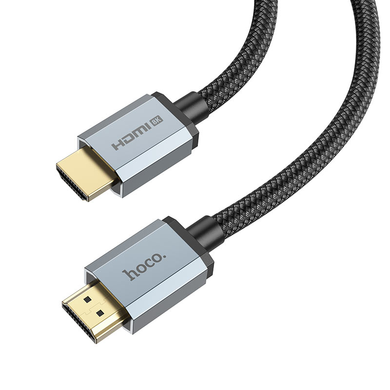 hoco us03 hdmi 2 1 male to male 8k ultra hd data cable plug
