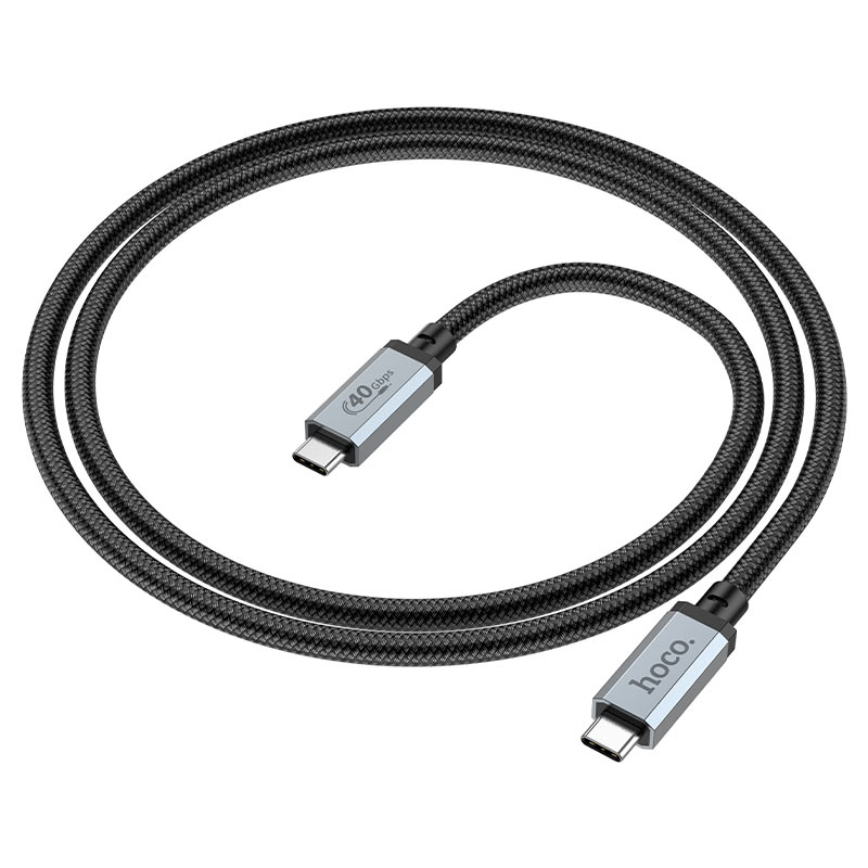 hoco us05 usb4 100w hd high speed data cable 1m