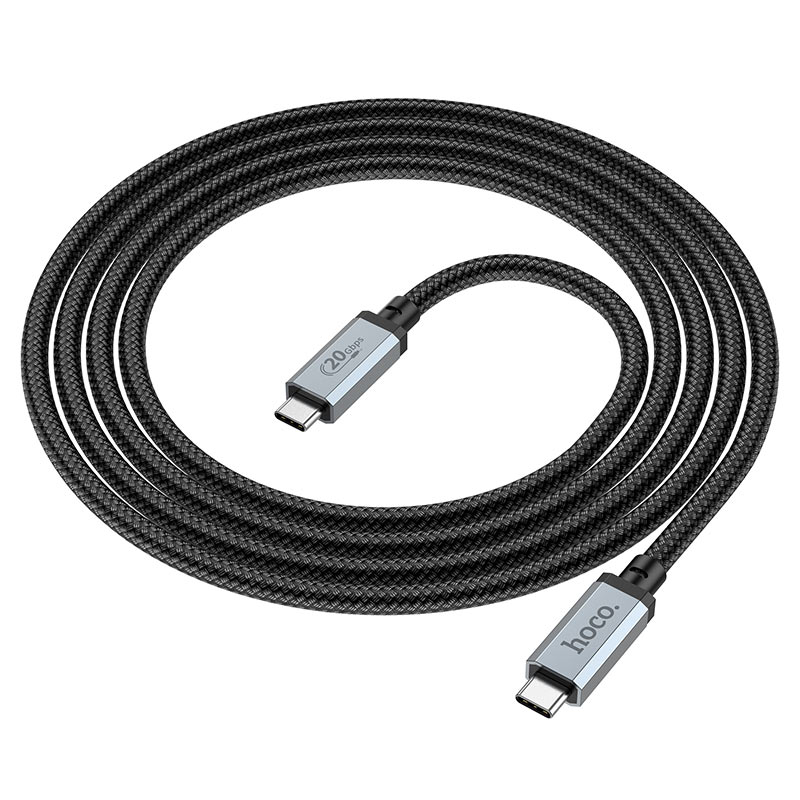 hoco us05 usb4 100w hd high speed data cable 2m
