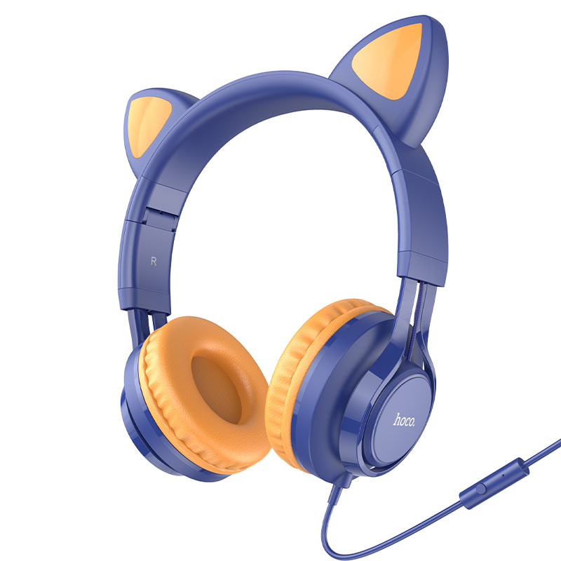 hoco w36 cat ear headphones with mic