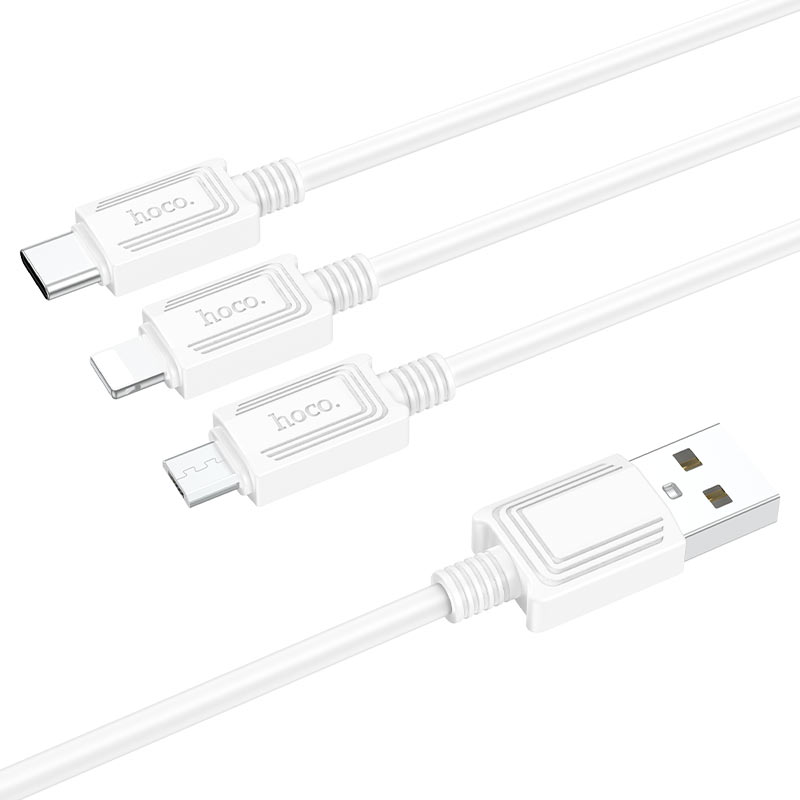 hoco x74 3in1 charging cable