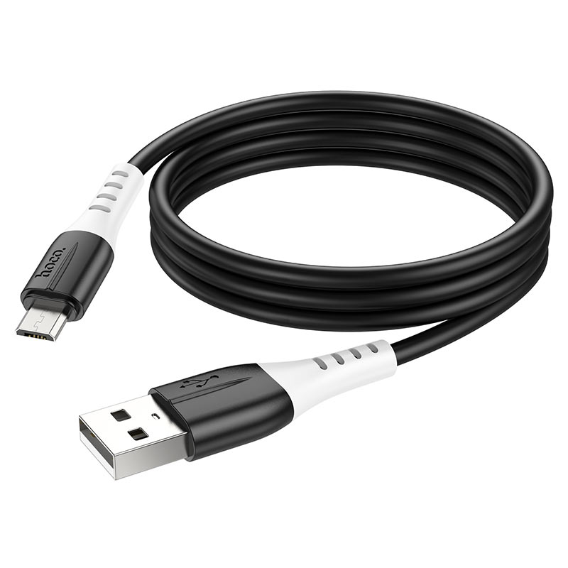 hoco x82 silicone charging data cable usb to musb flexible