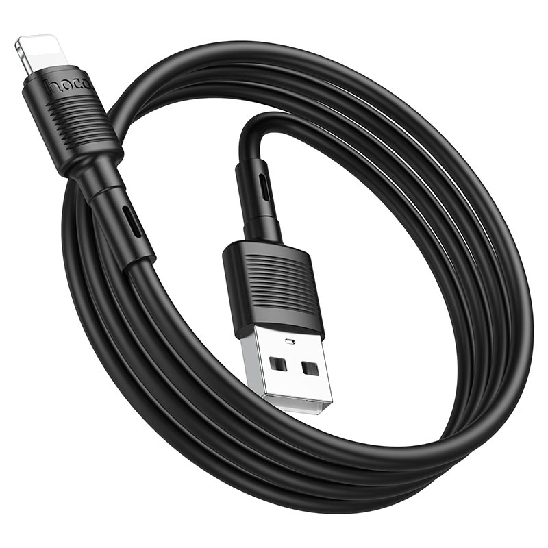 hoco x83 victory charging data cable usb to ltn flexible