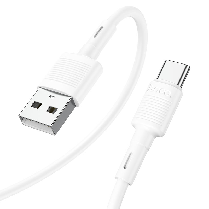 hoco x83 victory charging data cable usb to tc plugs