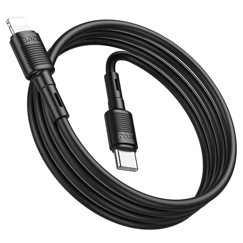 hoco x83 victory pd charging data cable tc to ltn flexible