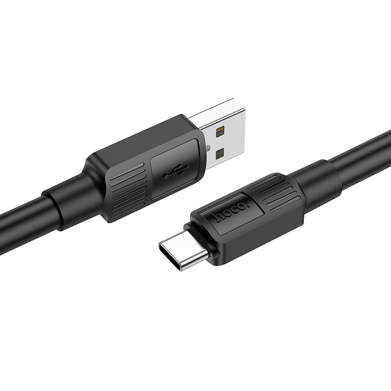 hoco x84 solid charging data cable usb to tc plugs